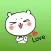Hans The Lovely Bear English Sticker