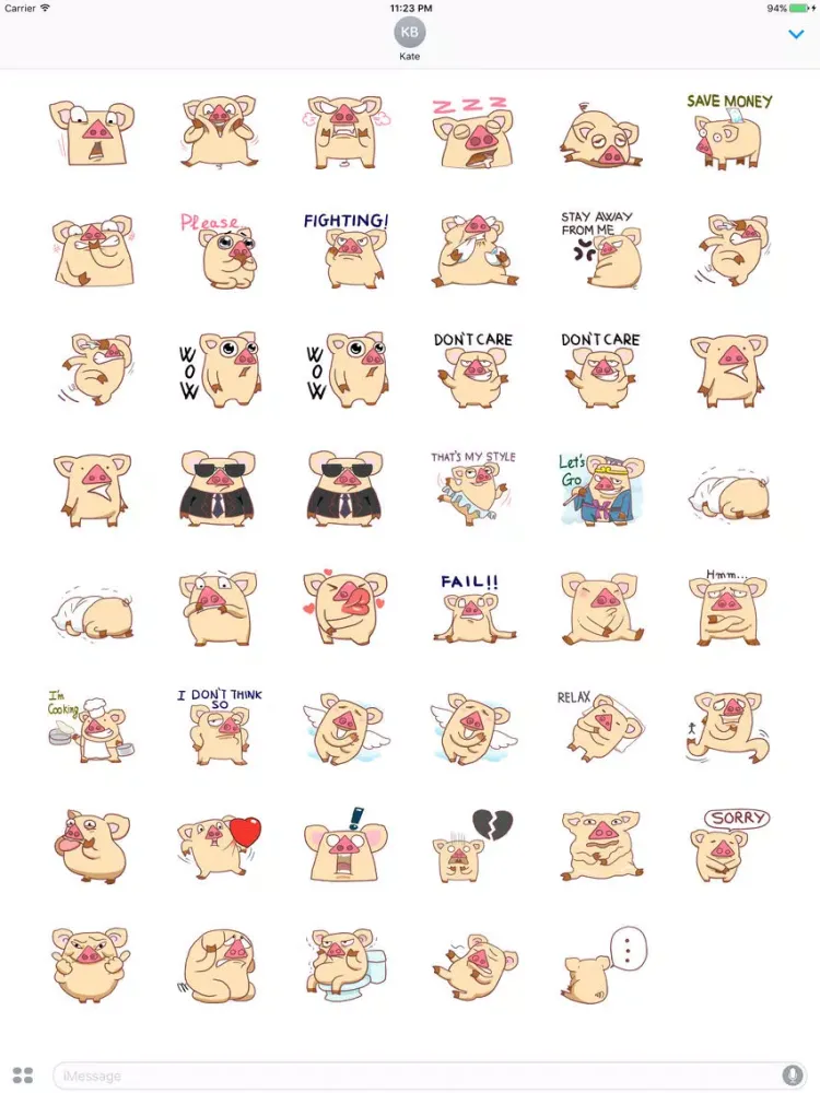 Hippo The Cutie Pig iPad  Screenshots