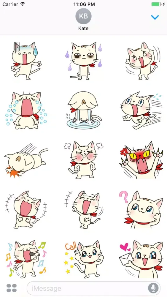 Tangkapan skrin Jillia The Funny Cat