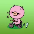 Lappy Pink Pig Reaction