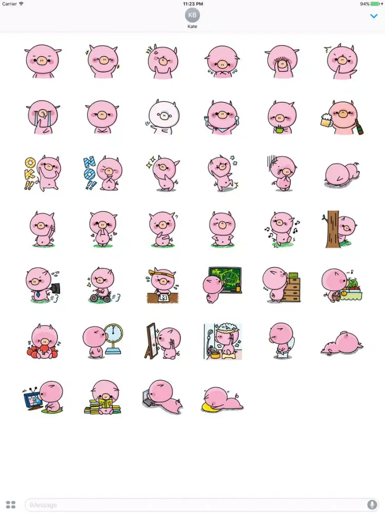 Capturas de pantalla de Lappy Pink Pig Reaction iPad 