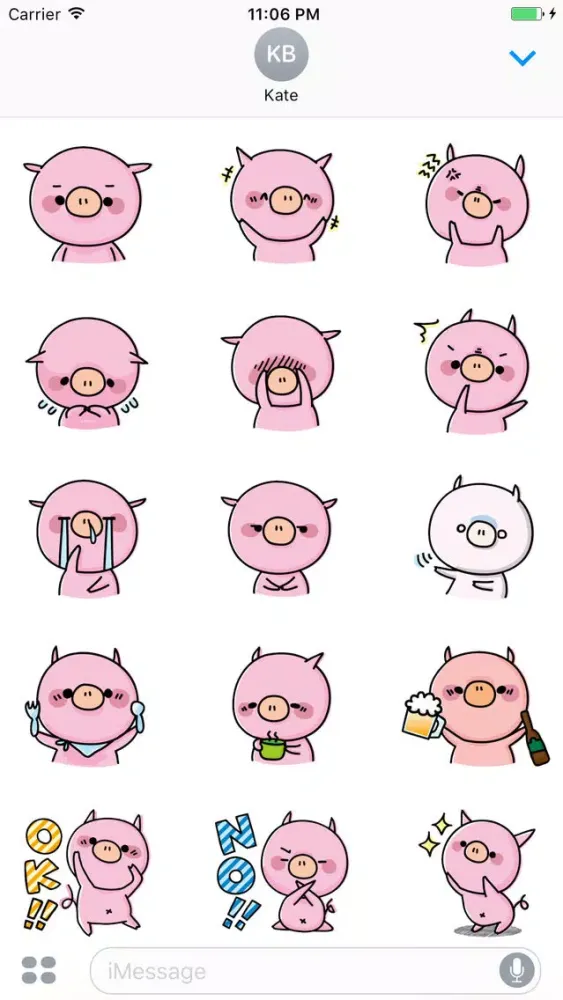 Capturas de pantalla de Lappy Pink Pig Reaction