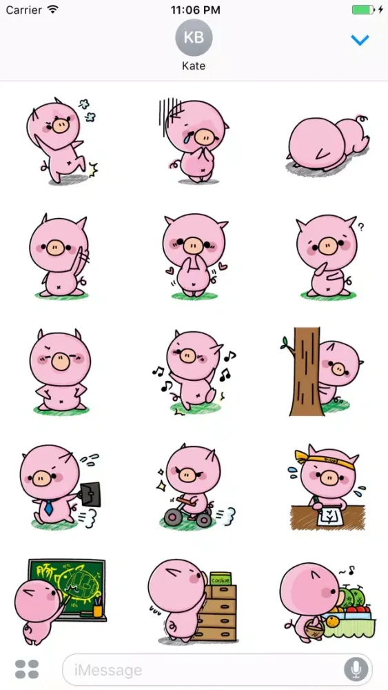 Capturas de pantalla de Lappy Pink Pig Reaction
