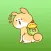 Little Fat Shiba Dog Sticker