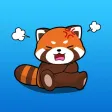 PanPan The Orange Panda Sticker