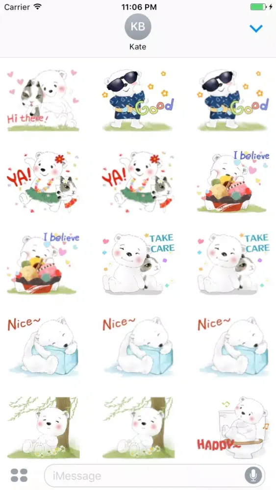Captures d'écran de Peta-Gaye The White Bear