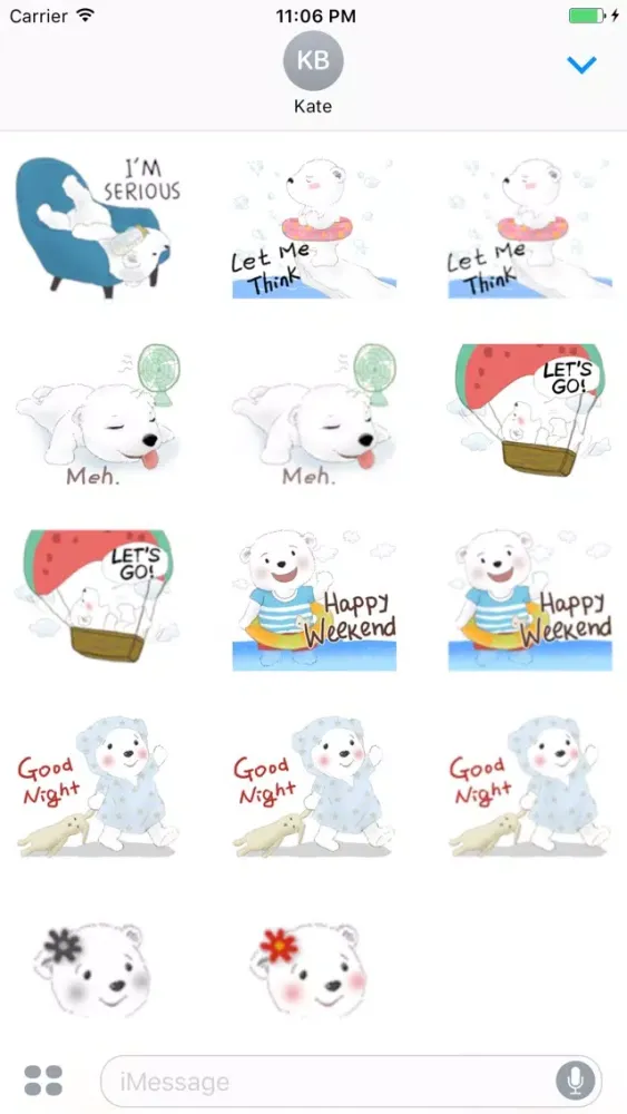 Captures d'écran de Peta-Gaye The White Bear