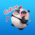 Sexiest Panda Sticker