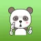 Taboo The Funny Panda Animated Sticker