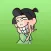Takada The Stupid Funny Japanese Boy Sticker V1