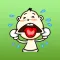 Teddy The Naughty Baby Boy English Sticker