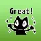 The Black Cat Sticker