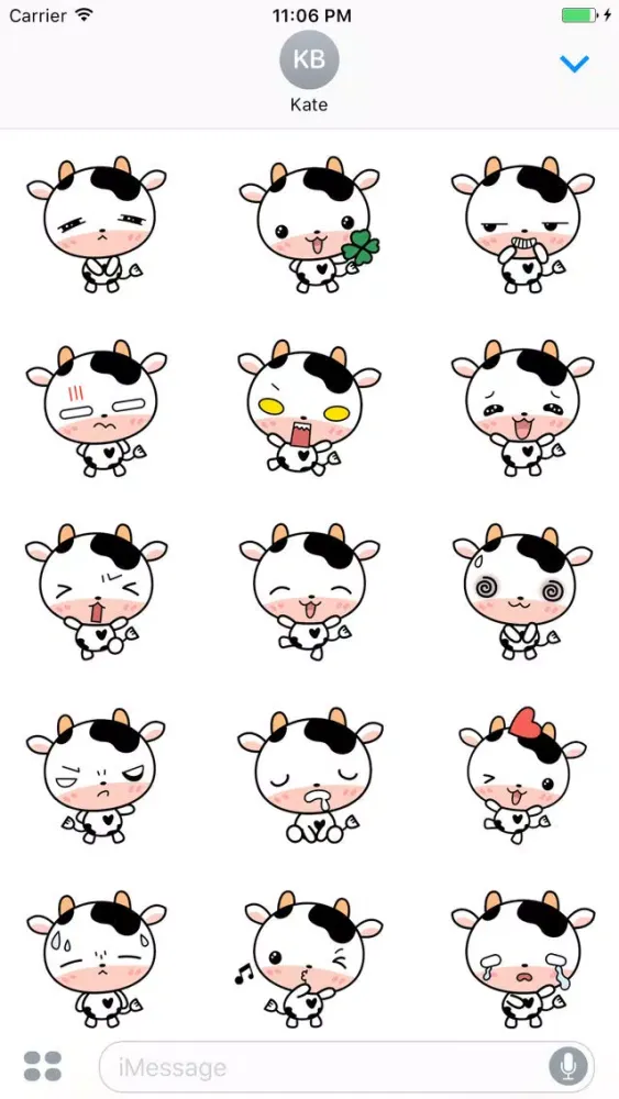The Cutie Dairy Cow Expression应用截图