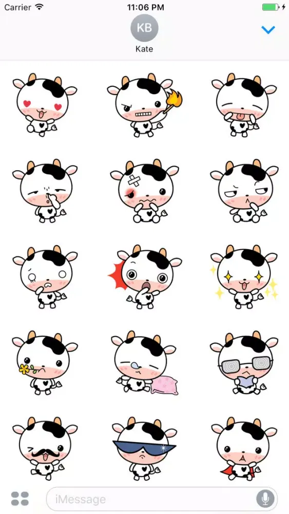 The Cutie Dairy Cow Expression应用截图