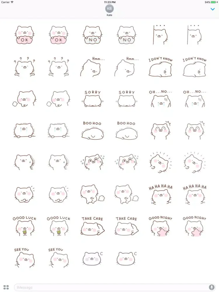 The White Fat Cat Expession iPad Screenshots