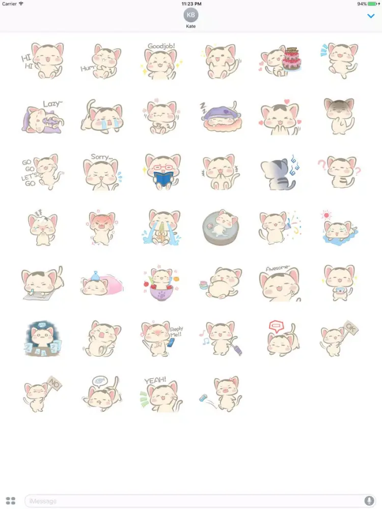 Tom The Supper Layzy Kitten iPad 应用截图