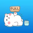Turbo The Fat White Bear Sticker Turbo The Fat White Bear Sticker