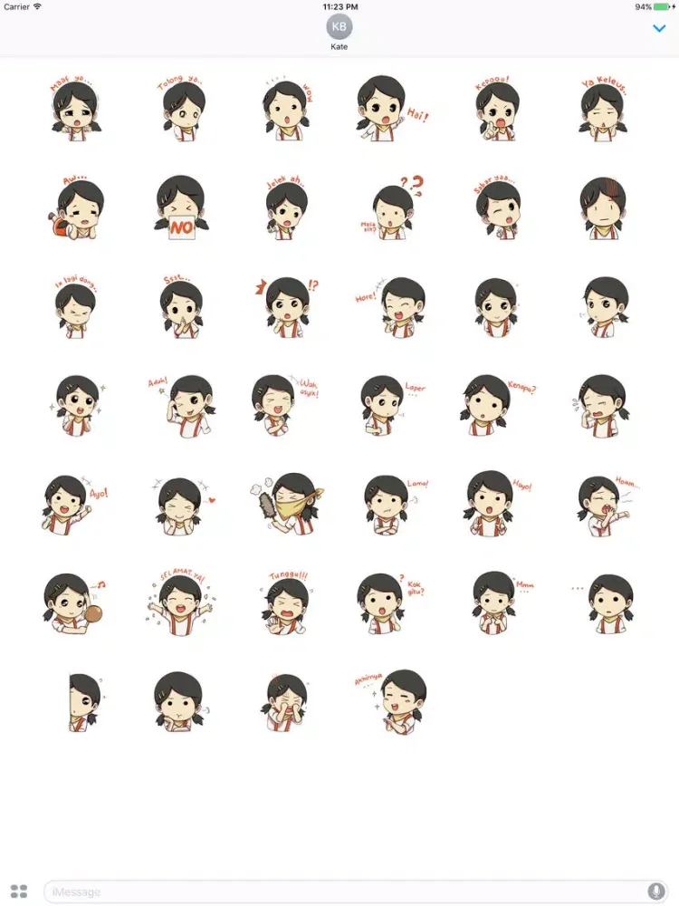 Yuki with Funny Expression iPad  سکرین شاٹس