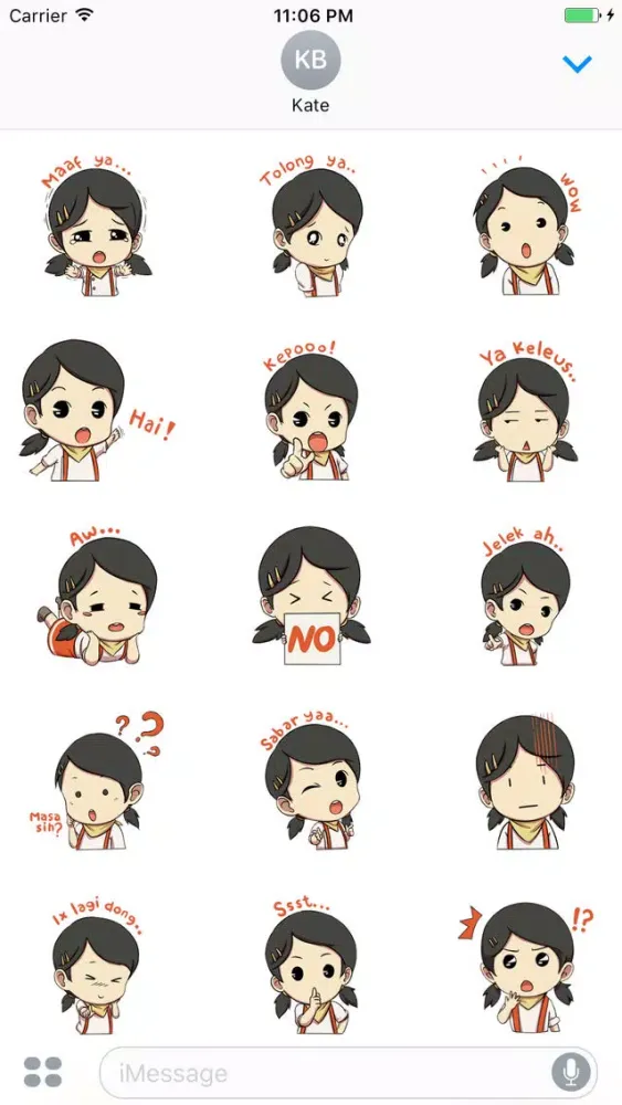Yuki with Funny Expression سکرین شاٹس