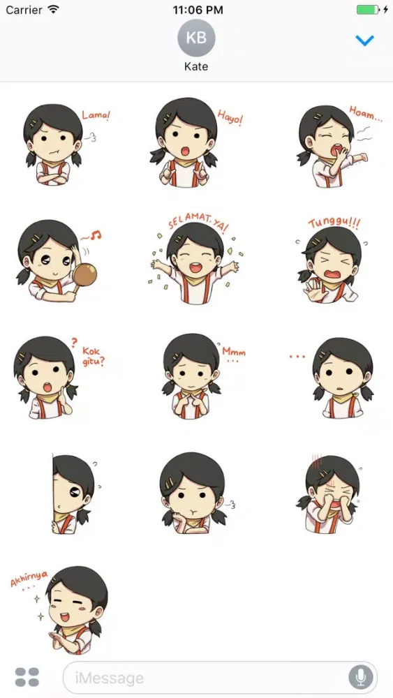 Yuki with Funny Expression سکرین شاٹس