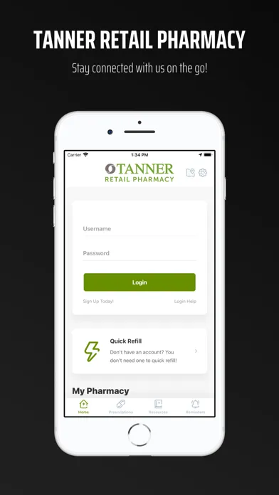 Capturas de tela do Tanner Retail Pharmacy