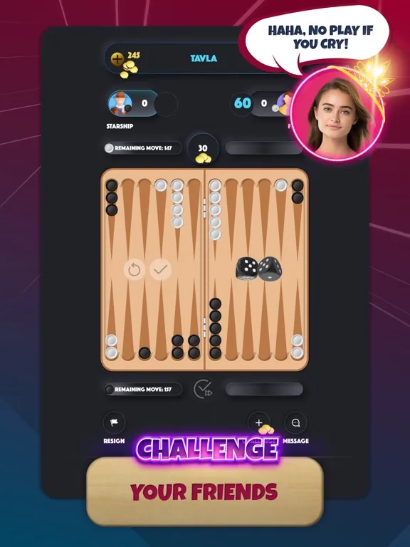Online Backgammon: Live Tawla iPad  سکرین شاٹس