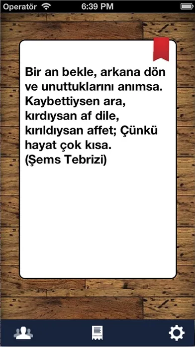 Скриншоты Günün Sözü
