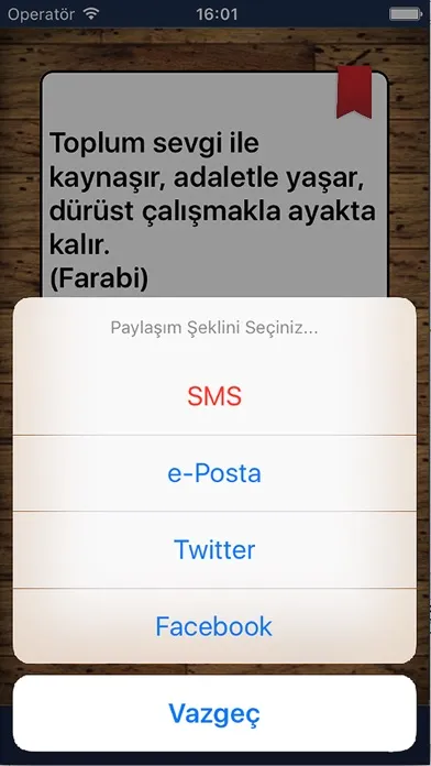 Скриншоты Günün Sözü