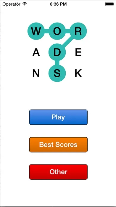 Tangkapan layar Word Hunt Game