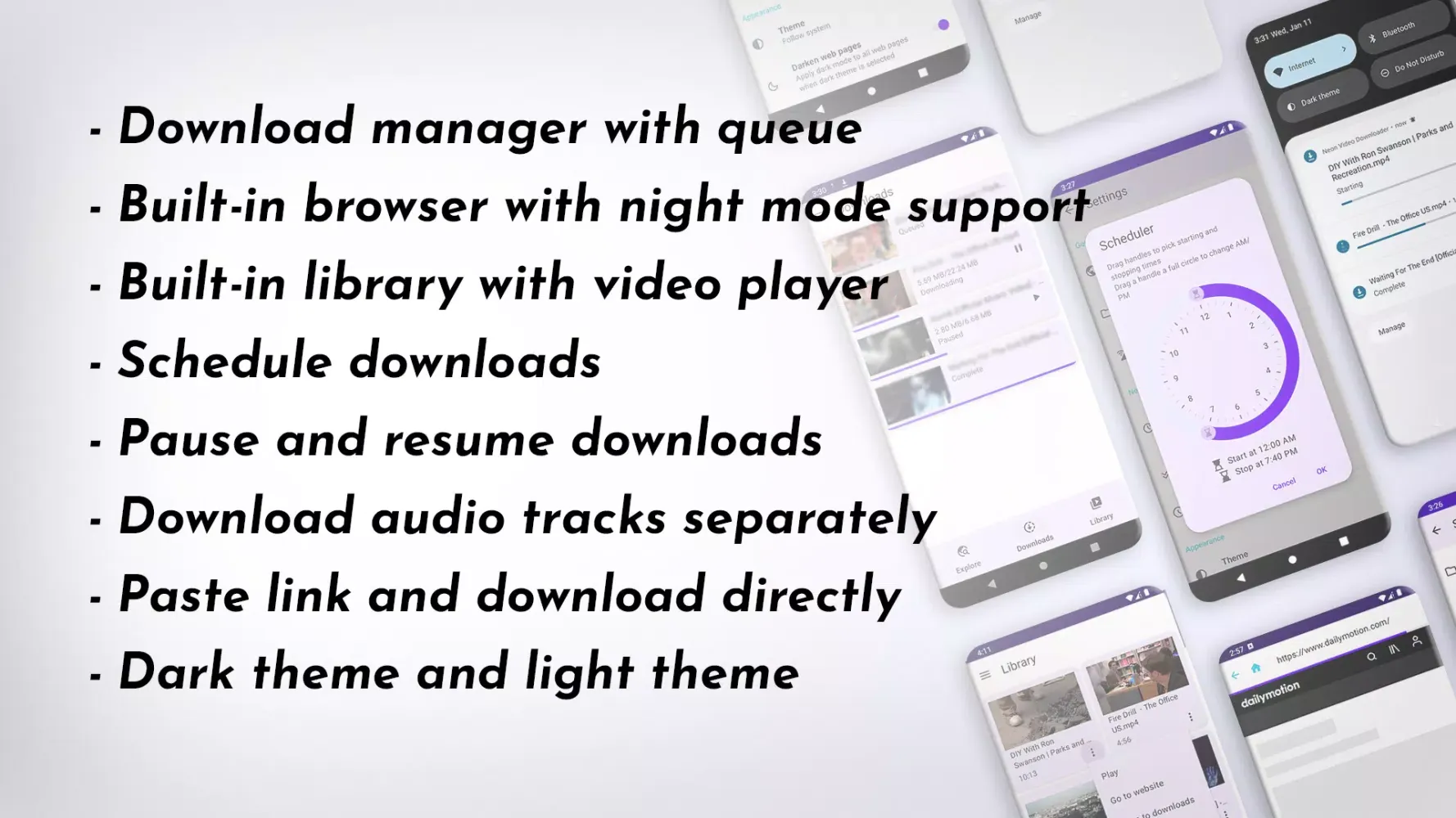Neon Video Downloader Screenshots