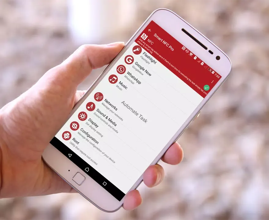 ภาพหน้าจอของ Smart NFC Pro