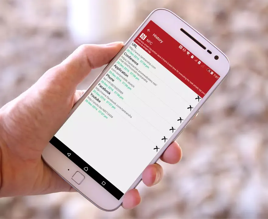 ภาพหน้าจอของ Smart NFC Pro