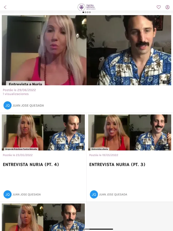 Zrzuty ekranu TANTRA SHIVAITA APLICADO iPad 