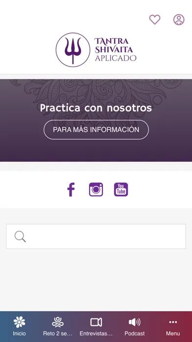 Zrzuty ekranu TANTRA SHIVAITA APLICADO