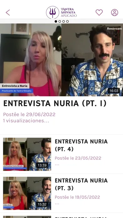 Zrzuty ekranu TANTRA SHIVAITA APLICADO