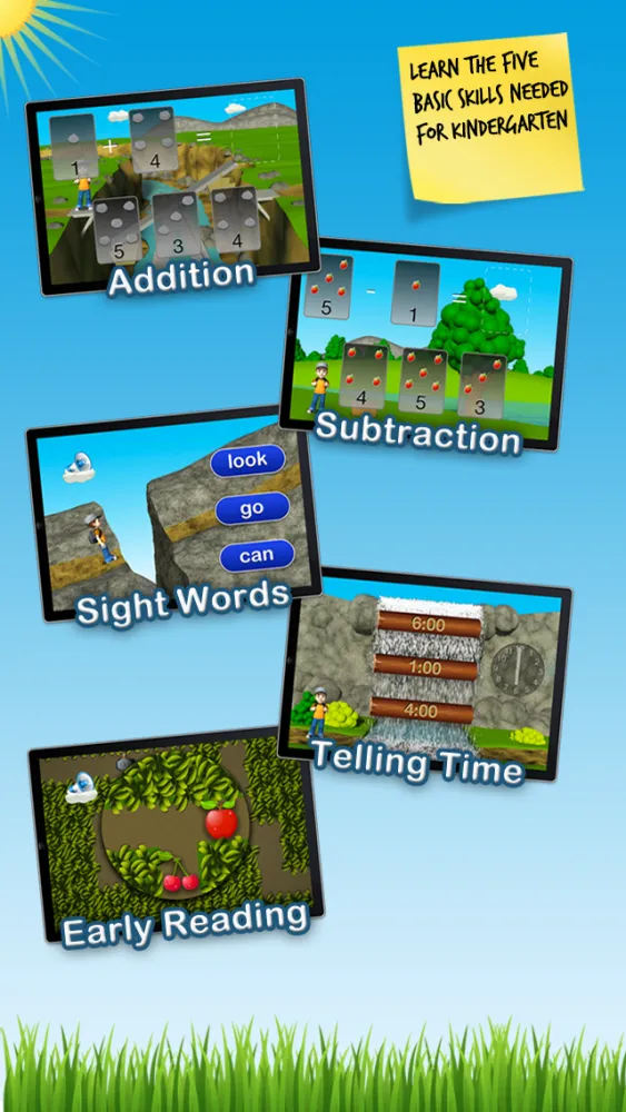 Timmy's Kindergarten Adventure - Fun Math, Sight Words and Educational Games for Kids Ekran Görüntüleri