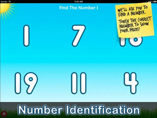 Zrzuty ekranu Number Quiz by Tantrum Apps iPad 
