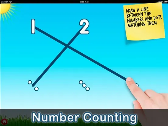 Zrzuty ekranu Number Quiz by Tantrum Apps iPad 