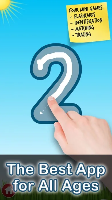 Tangkapan layar Number Quiz Lite - Tantrumapps