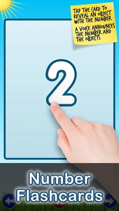 Tangkapan layar Number Quiz Lite - Tantrumapps