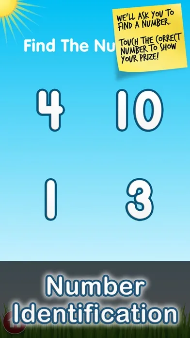 Tangkapan layar Number Quiz Lite - Tantrumapps