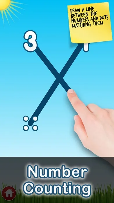 Tangkapan layar Number Quiz Lite - Tantrumapps