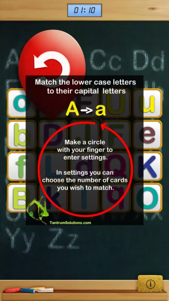 Captures d'écran de Aa match preschool alphabet HD