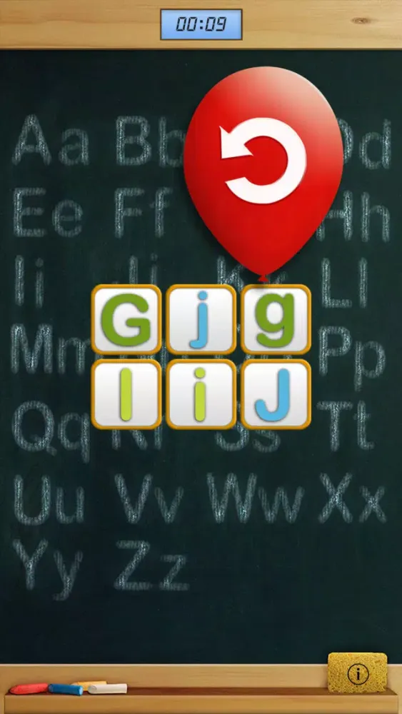 Captures d'écran de Aa match preschool alphabet HD