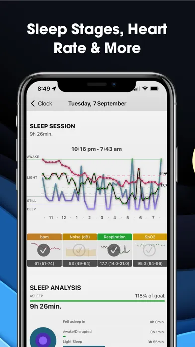 Screenshot di AutoSleep Track Sleep on Watch
