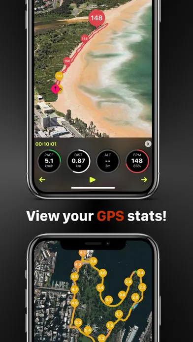 HeartWatch: Heart Rate Tracker Screenshots