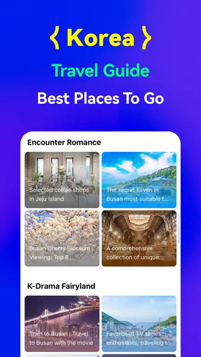 Korea Map - Travel Guide سکرین شاٹس