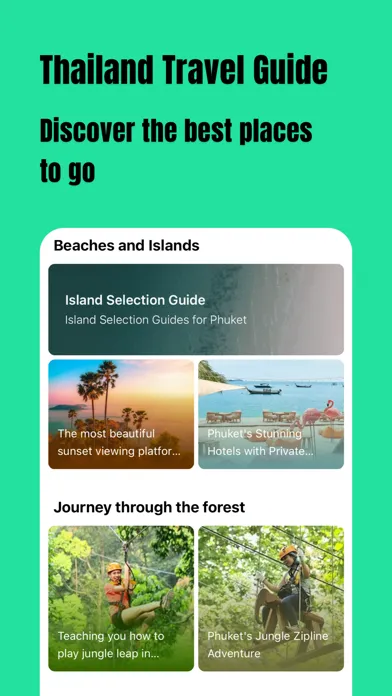 Capturas de tela do Thailand Map - Travel Guide