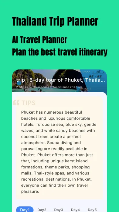 Capturas de tela do Thailand Map - Travel Guide