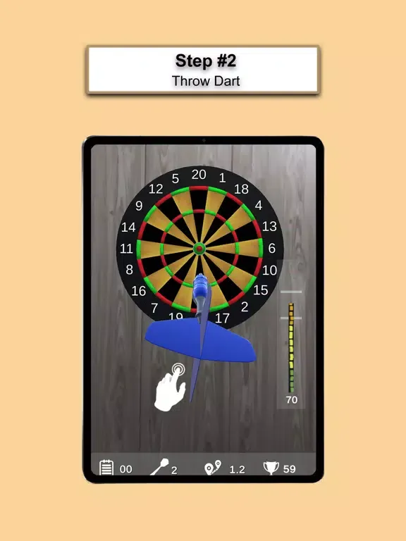 Zrzuty ekranu AR Darts 180 iPad 